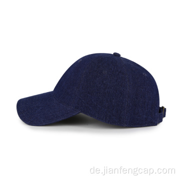 Denim Baseball Cap Custom Hut mit Stickerei Logo